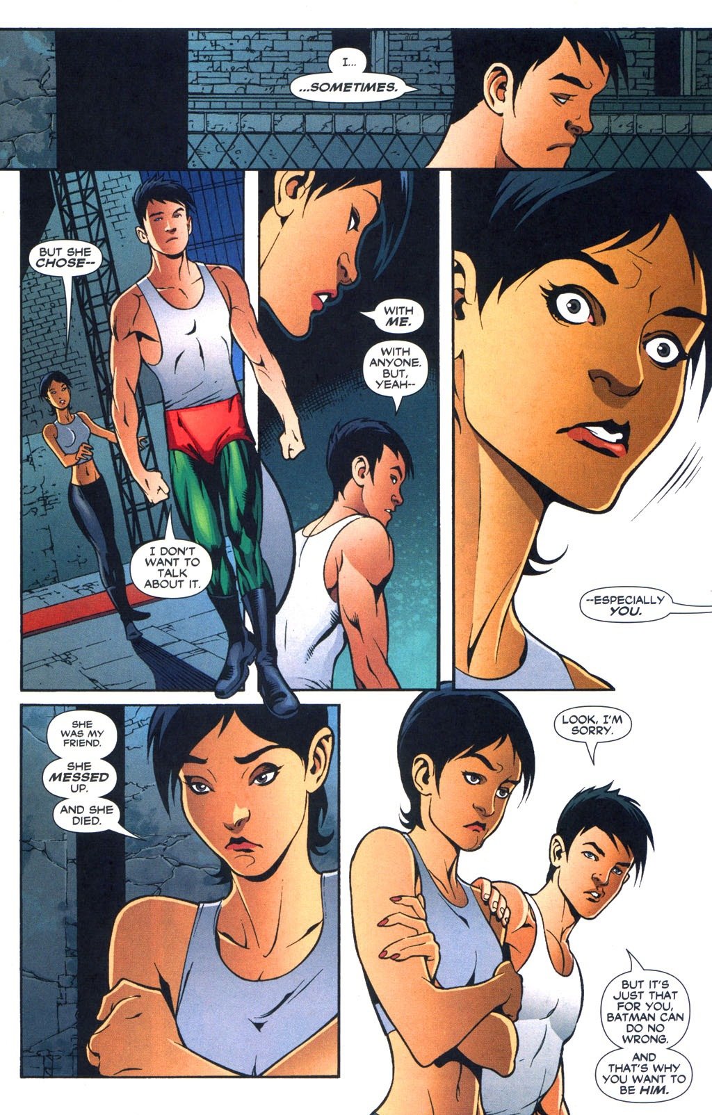 Cassandra Cain In Comics On Twitter Tim Drake Robin Doesn T Want To Talk About Stephanie Brown Spoiler With Cass Batman Allies Secret Files And Origins Https T Co 0zleafgjae