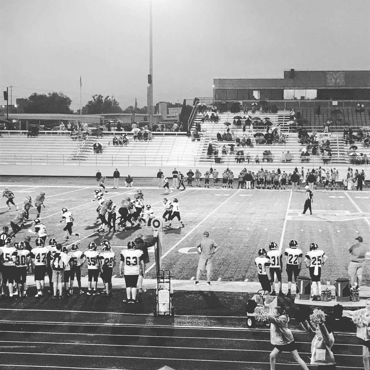 StephenFSkinner's tweet photo. Well they came up short 14-6 @ Muscle Shoals. 1st time since 4th grade. They fought till the end &amp; the heart &amp; emotions I saw walk off that field tells me it won’t happen again anytime soon. #winners https://t.co/zE0yYVoMUJ