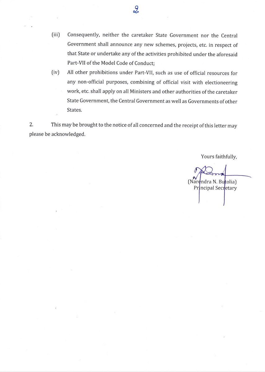 UttamINC's tweet photo. ECI reiterating that Model Code of Conduct comes into force immediately on dissolution of assembly is welcome. Hope TS officials note this &amp; ensure no violations. They should pull down pro-TRS propaganda hoardings put up at public expense &amp; stop misuse of official machinery. https://t.co/RnEByWQ5L0
