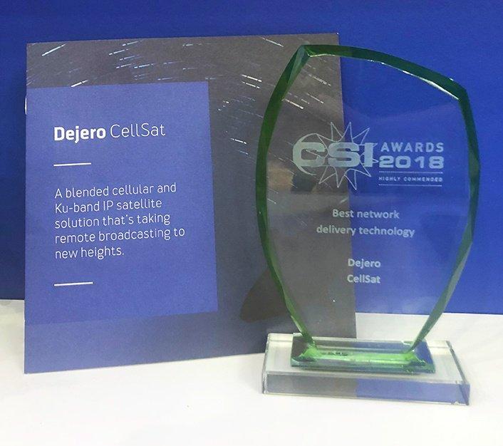 Srsgbroadcast's tweet photo. #TBT to #IBC2018 when @DejeroLabs received the highly commended #CSI Award in the best network delivery technology category for CellSat solution!
#dejero
#networking
#ibc
#cellsat
Product Specialist: @pavaneesh5
Demos: pankaj sharma
Inquiry at: Sales@srsg.com https://t.co/w1mZZbNBvW