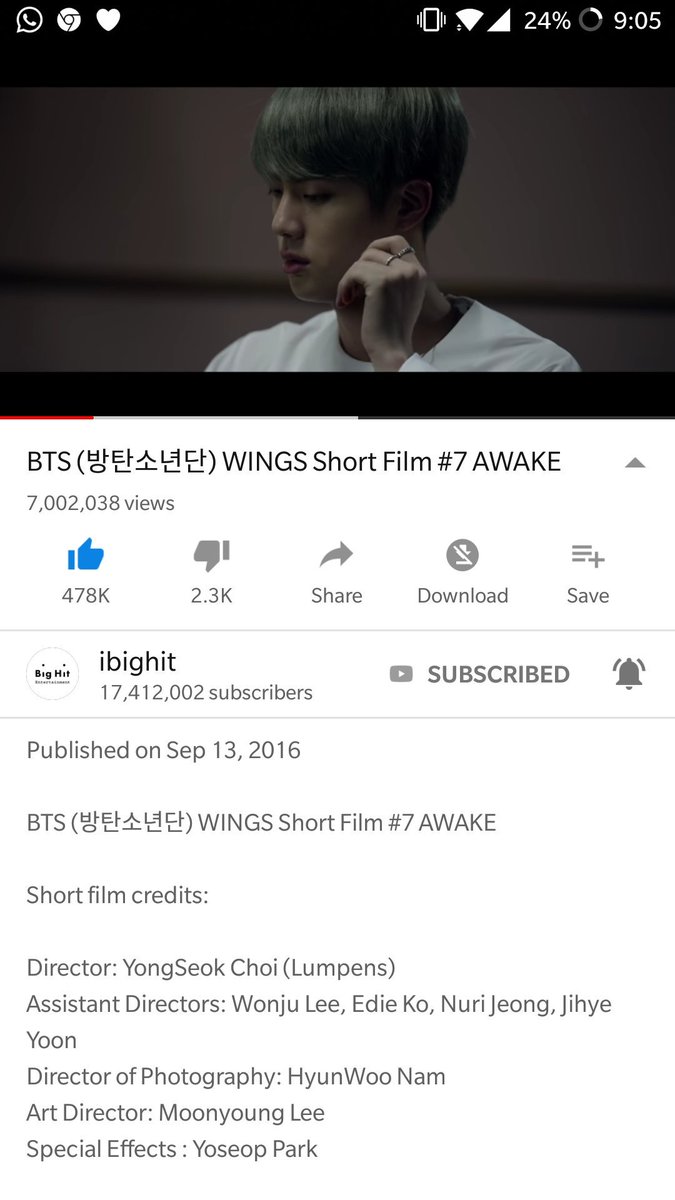 Akjinbts's tweet photo. OMG GUYS AWAKE HAS REACHED 7M VIEWS ππππ
CONGRATULATIONS!!! THANKS SO MUCH TO EVERYONE WHO STREAMED! LETS KEEP STREAMING AND APPRECIATING JINS HARDWORK!!
IM SO HAPPY!! PLEASE STREAM MORE π #10millionxAwake #AwakeinSeptember
@BTS_twt #λ°©νμλ
λ¨ #μ§ #μμ§ #JIN https://t.co/pt9sfFg2YN