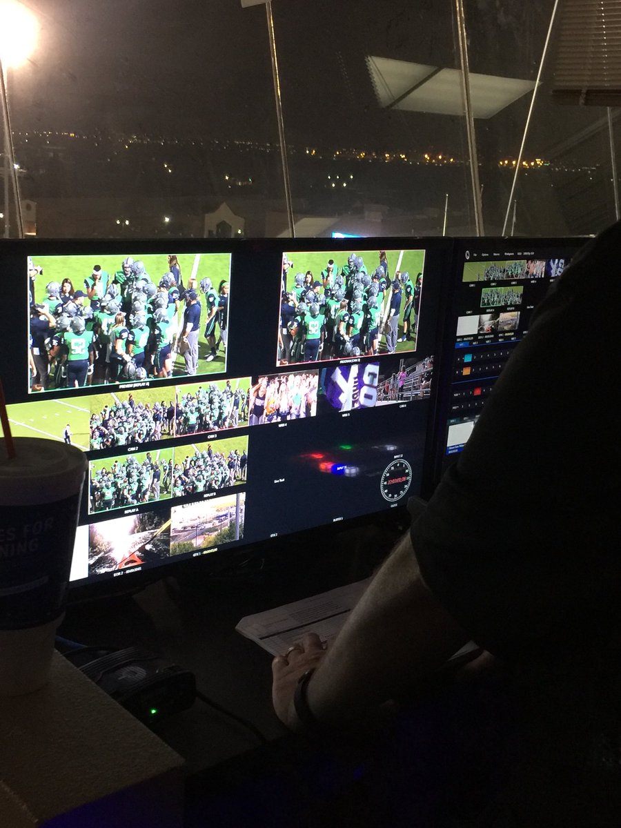 DoddCte's tweet photo. Sometimes it’s Thursday Night Lights! My Eaton Eagles didn’t win tonight, but I had a great view from the pressbox watching some amazing students! https://t.co/yWwPoRnqqR
