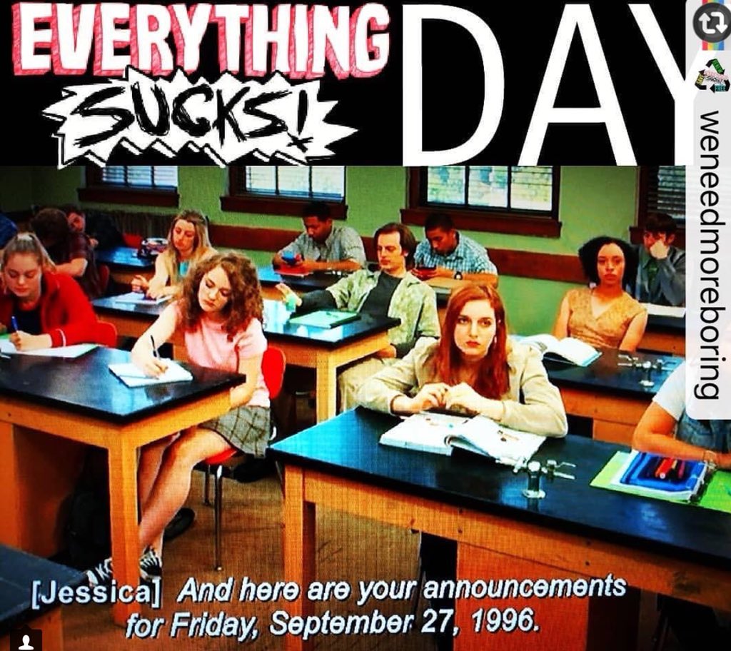 3030tdg's tweet photo. @netflix @WeAreNetflix I thank all creators, staffs, casts & everyone concerned with @EverythingSuxTV .
Thank you so much for bringing us such a beautiful show as treasure.
#EverythingSucks is always the best show in my life.
Happy #EverythingSucksDay ๐
and #HaveABoringDayโค๏ธ https://t.co/PaQW4e4R3D