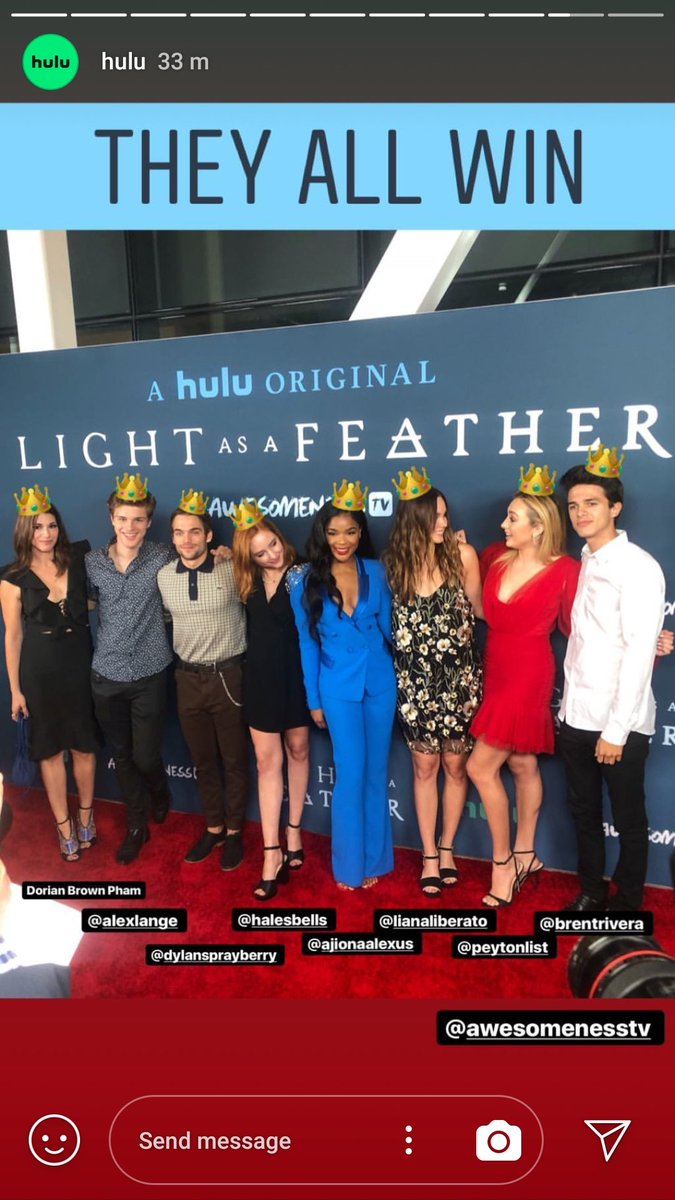 Cast Of Light As A Feather