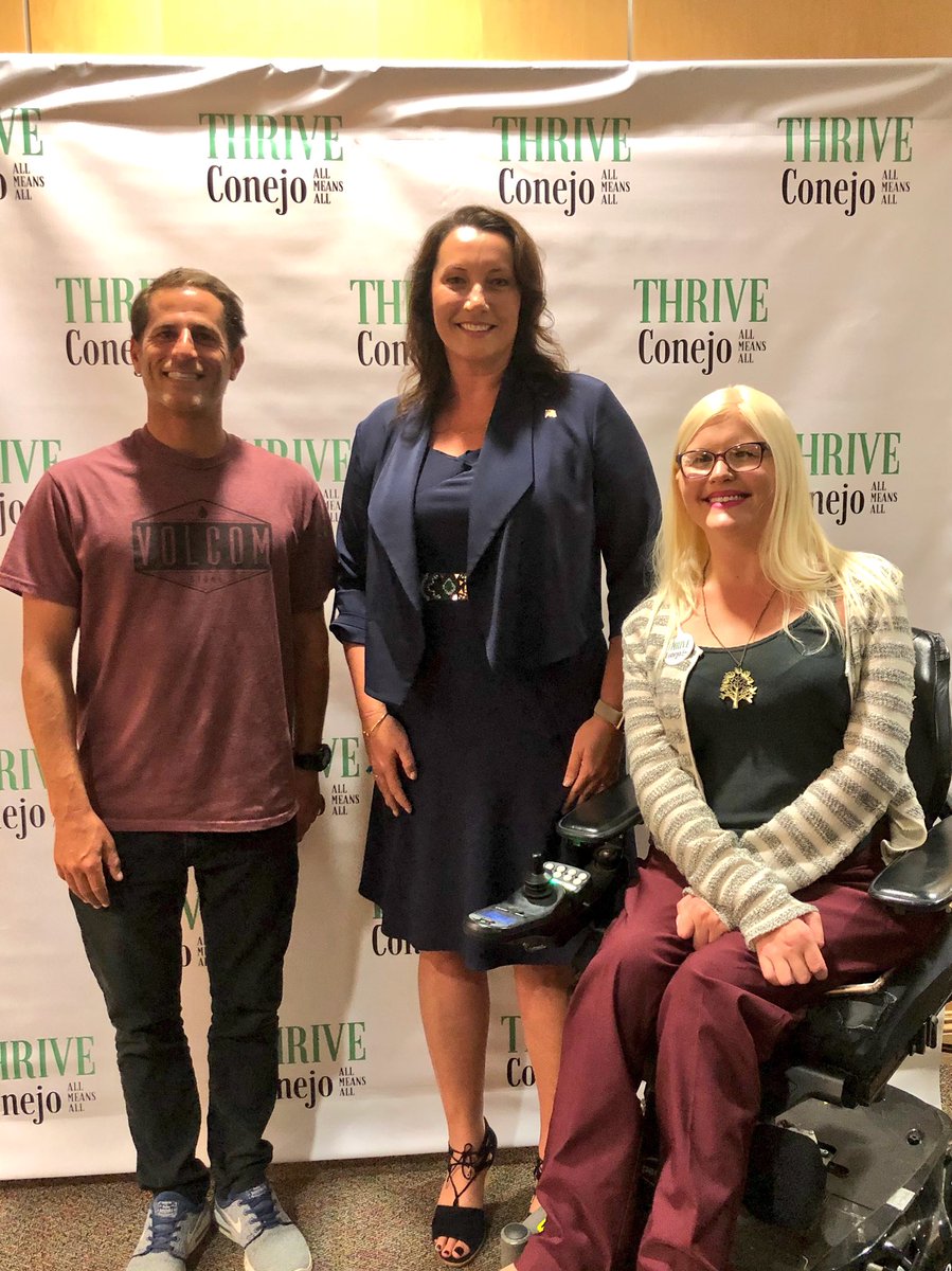CoachAngieSimp's tweet photo. Thank you @thriveconejo 4 hosting a successful forum for #CVUSD candidates. Best part of 2Night is seeing my 2 former #TOHS students doing great work in education & advocacy #ConejoStrong #KidsFirst #AllMeansAll https://t.co/79ORIjWaiJ