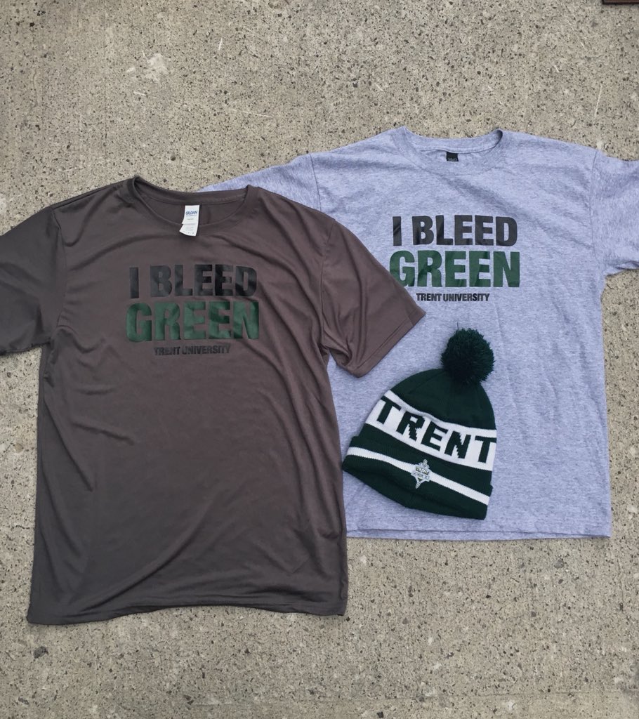 HAPPY HOTT ⚽️💚

We will be selling team merchandise from 11:30am-4pm during the Women’s and Men’s soccer games. 

📍Justin Chiu Stadium 
📅 Saturday September 29 
Cotton tee - $12 or 2 for $20
Athletic tee - $20
Trent Toque - $15

#bleedgreen #headofthetrent