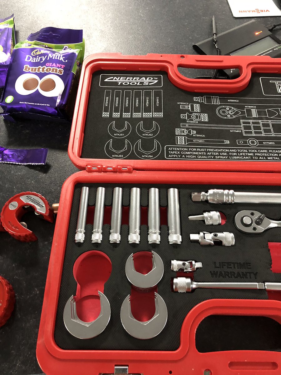 Great to see Clive from Nerrad tools in Leeds today, fantastic products great company #pipemonkeys 22years in