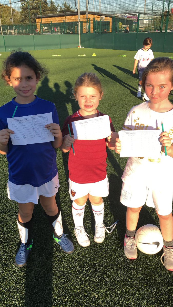 SheCanPlayUK's tweet photo. Great Footgolf session last night practising accuracy and weight of passing 👌🏼 @NatalieFR10 you’d have loved it ☺️ #SheCanPlay #Essex https://t.co/FlKqOcnghz