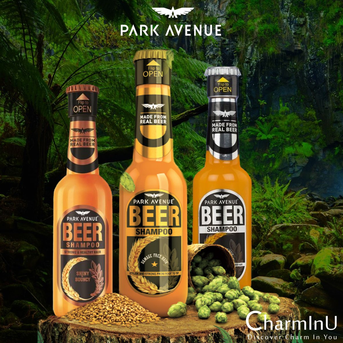 CharmInU_IN's tweet photo. Give Your Hair the Right Kind of Nourishment and Rediscover Your hair with Park Avenue Beer Shampoo !
Buy Now @ https://t.co/LKxJjs2Jtg
#ParkAvenue #ParkAvenueGrooming #ParkAvenueSpeak #BeerShampoo
#MensGrooming #Hair #Grooming  #Shampoo 
#CharmInUMen #CharmInU #DiscoverCharmInU https://t.co/XhTKI4OMbd