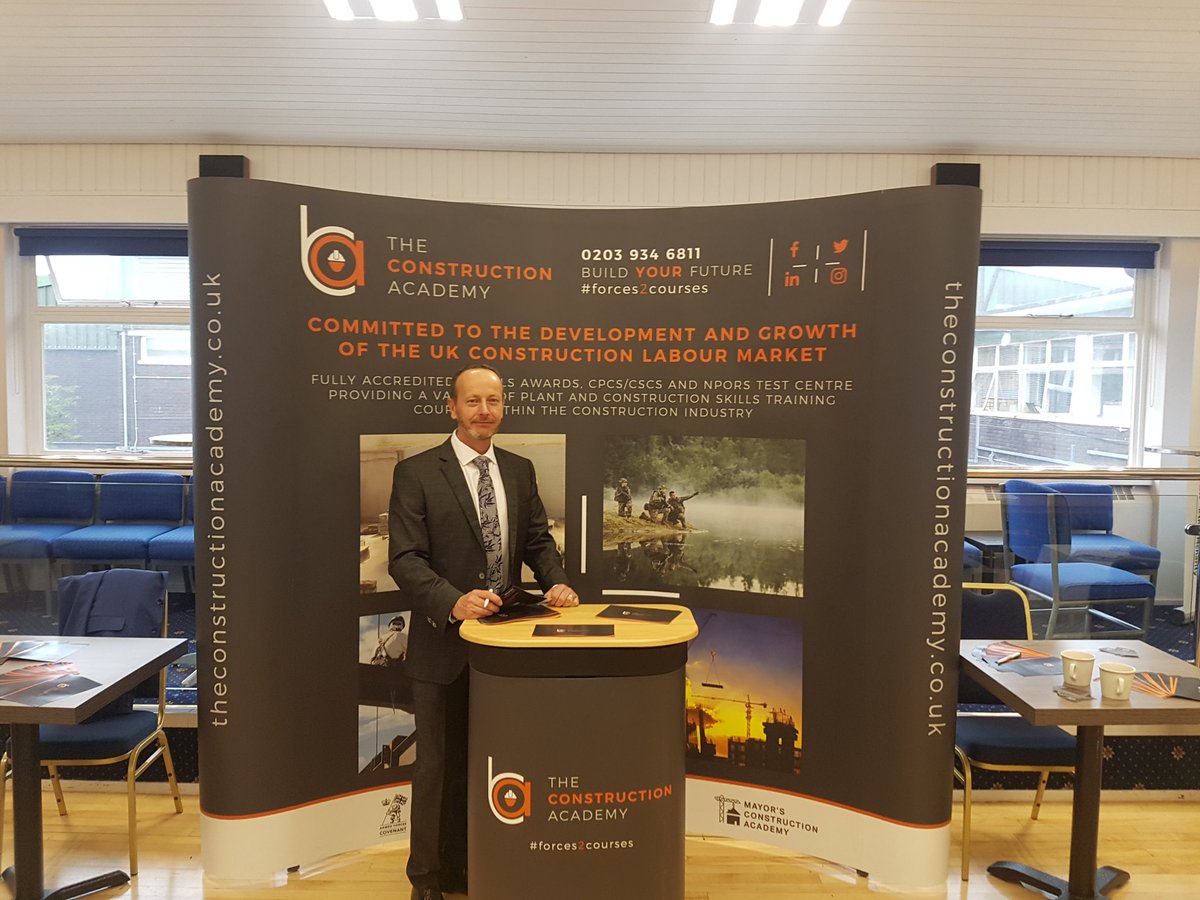 TCAUKltd's tweet photo. Great event at the Royal Marines resettlement and careers fair. @theRMcharity #Construction #Training https://t.co/6iKMrsvlwE