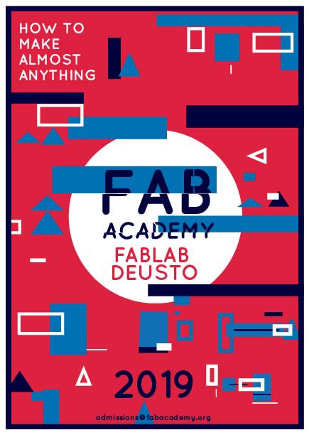 DeustoFabLab's tweet image. ADI! ¡ATENTOS! ATCHUNG! 📢Applications are OPEN! The 10th edition of FAB ACADEMY is coming #fabacademy2019 in @DeustoFabLab too! 
Become a Student : ow.ly/5vZA30m0f8F 
#digitalfabrication #academany #fabacademystudents #fablabnetwork #FAregstration @IngDeusto @DeustoAlumni