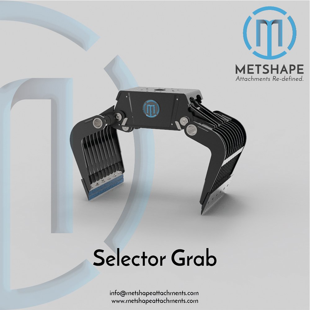 Most Powerful & High Quality #SelectorGrab at Affordable Price.
#S30 #S40 #S45 #S50 #S60 #S70 #S80 #S90.

Contact Us Today:
metshapeattachments.com/selector-grab
info@metshapeattachments.com

#MetshapeAttachments #ExcavatorEquipments #AfterMarket #SelectorGrab #HydrauliskeKlyper #Europe