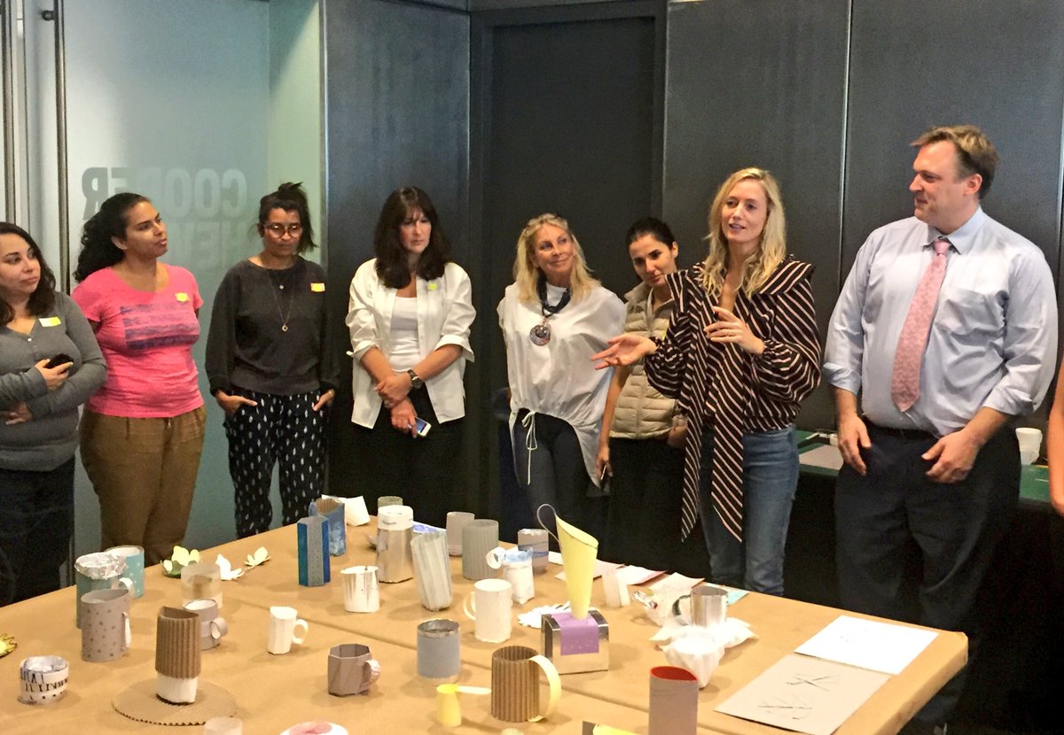 RukiRavikumar's tweet photo. Three amazing days of #DesignbyHand workshops on #color #form and #materials with #ScholtenBaijings @cooperhewitt If you missed all the action, watch Carole Baijing’s talk at https://t.co/Ym8bWLi45k Special thanks to @vancleefarpels for making this possible! https://t.co/XINJf6W07Q
