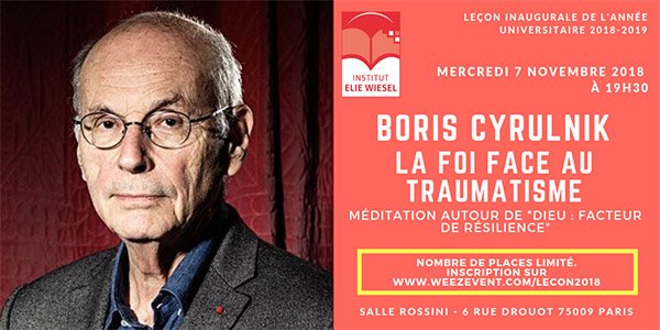 InstElieWiesel's tweet photo. Vous êtes désireux d’acquérir les fondements d’un savoir académique juif ? les inscriptions aux leçons, conférences, cours et colloques de l’Institut Universitaire Élie Wiesel sont ouvertes 
https://t.co/Nh2ph9bQby
#cyrulnik #maimonide #levinas #EtudessJuives #humanites https://t.co/lMMbqoXZO5