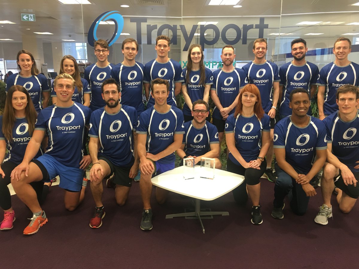 Trayport's tweet image. Well done Team Trayport! The team retained their third place finish from 2017 in the 2018 @SquareMileRelay #London last night, completing 10 laps in 53:46.

#WeRunThisCity
