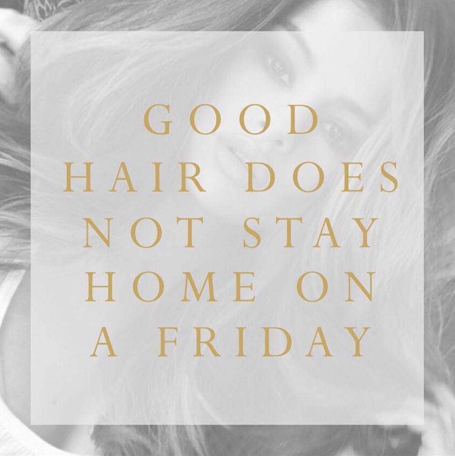 GreatLengthsUK's tweet photo. Happy Friday! May your weekend be long, and your hair full of volume  💕 https://t.co/XcBWQEXuor