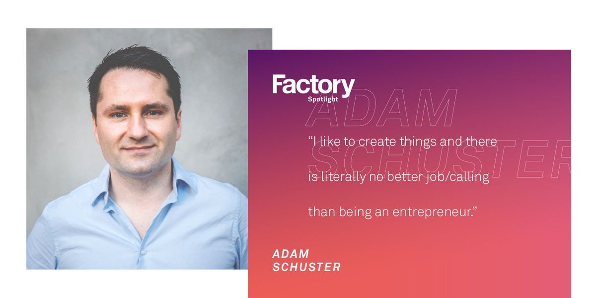 FactoryBerlin's tweet image. Today&apos;s #FactorySpotlight is Adam Schuster, #CEO of #WorkoutforHappiness. His interest in psychology, and meditation led him to start this entrepreneurial journey.

&apos;There is literally no better job than to be an entrepreneur and being forced to think differently every day.&apos;