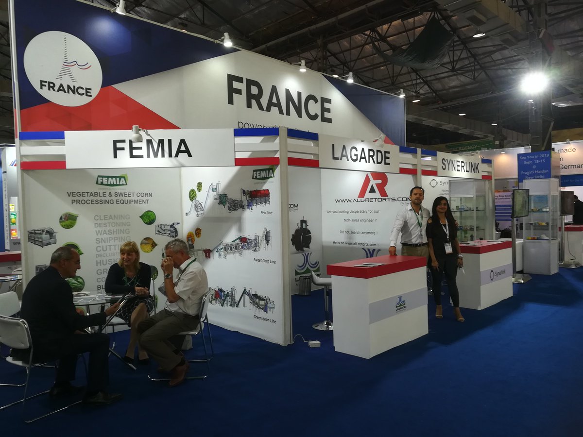 DAY 2 on <a href="/FoodTec_India/">FoodTec India 2019</a> MUMBAI ! Meet us on Hall 1 - D23 with @clauger_france, <a href="/ClextralTweets/">Clextral</a>, <a href="/LagardeAutoclav/">Lagarde Autoclaves</a> ,@STERIFLOW_FR &amp; many more under the French Pavilion !