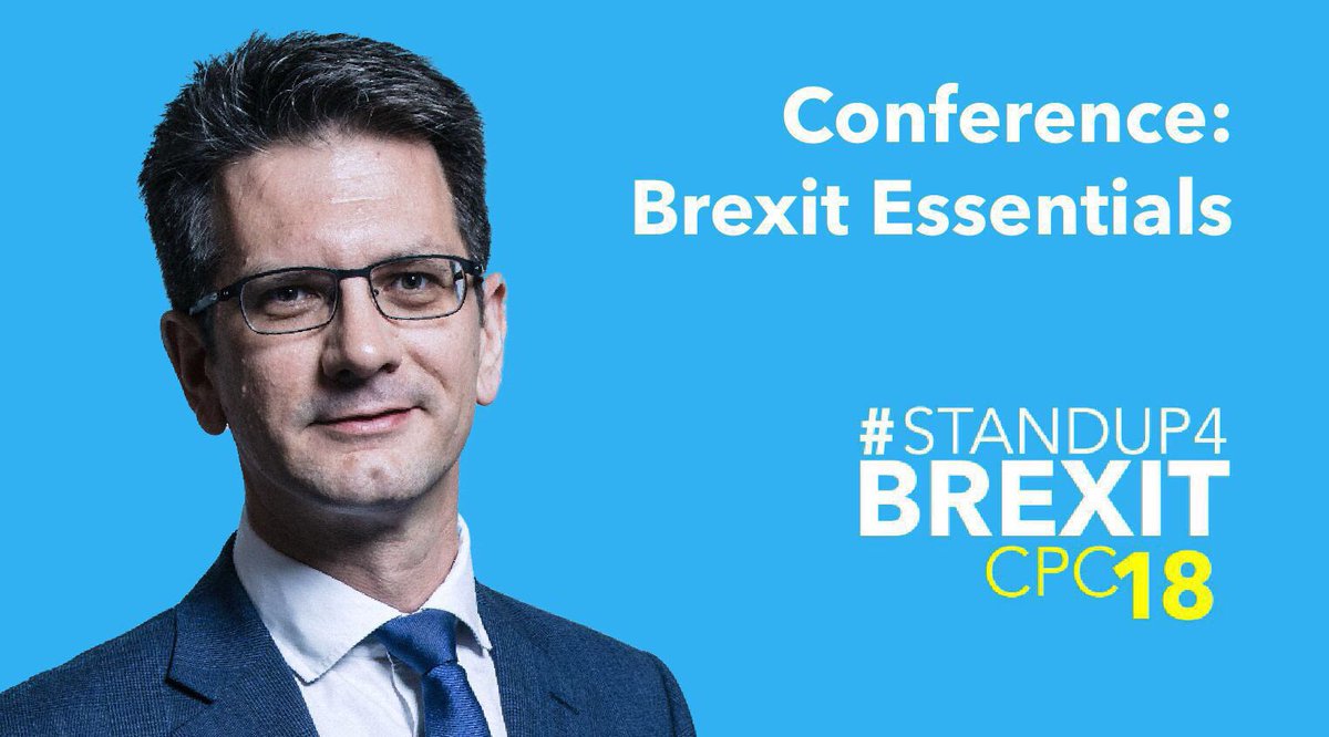 SU4BCPC19's tweet photo. #StandUp4Brexit supporter @SteveBakerHW is speaking at the @iealondon #CPC18 "After #Brexit: How to create a prosperous &amp; Global Britain" event

Details 👇🏻

Date: 30th September

Time: 16:15 to 17:30

Venue: IEA Thinktank, Centenary Square

Link: https://t.co/xl38VaHVsw https://t.co/Bd3o9bV5Z1