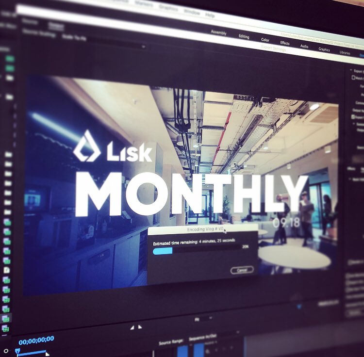 #Lisk Monthly kicking off today!! 👀🍿