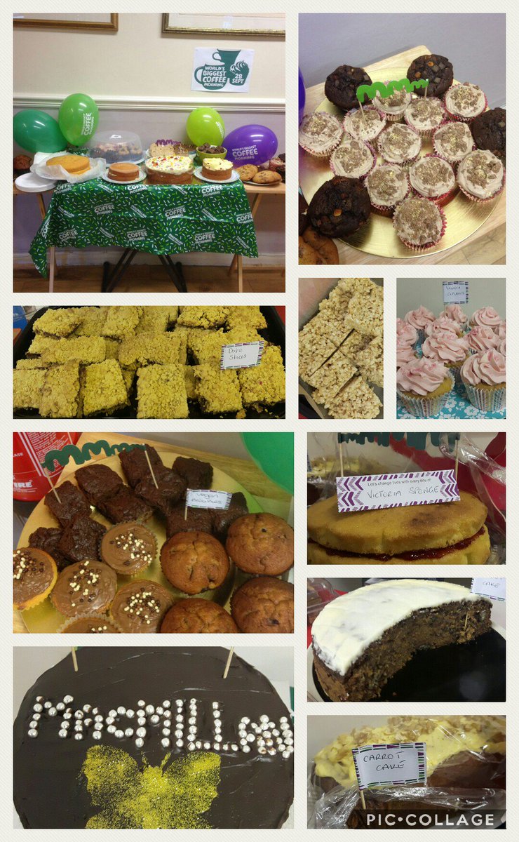 Hughesandowen's tweet photo. We're joining in the Macmillan FUNdraising by having a coffee morning too! Tell your friends---come and get a slice of he action #coffeemorning #MacmillanCoffeeMorning #burton #swad https://t.co/reLlUG58OH