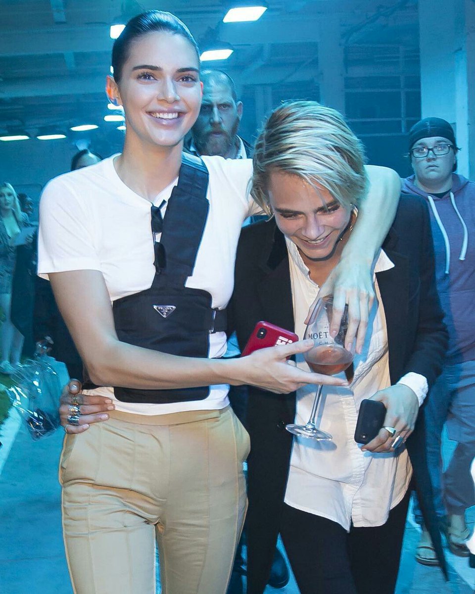 Cara Delevingne and Kendall Jenner headed to an after-party in Paris on Sept. 27