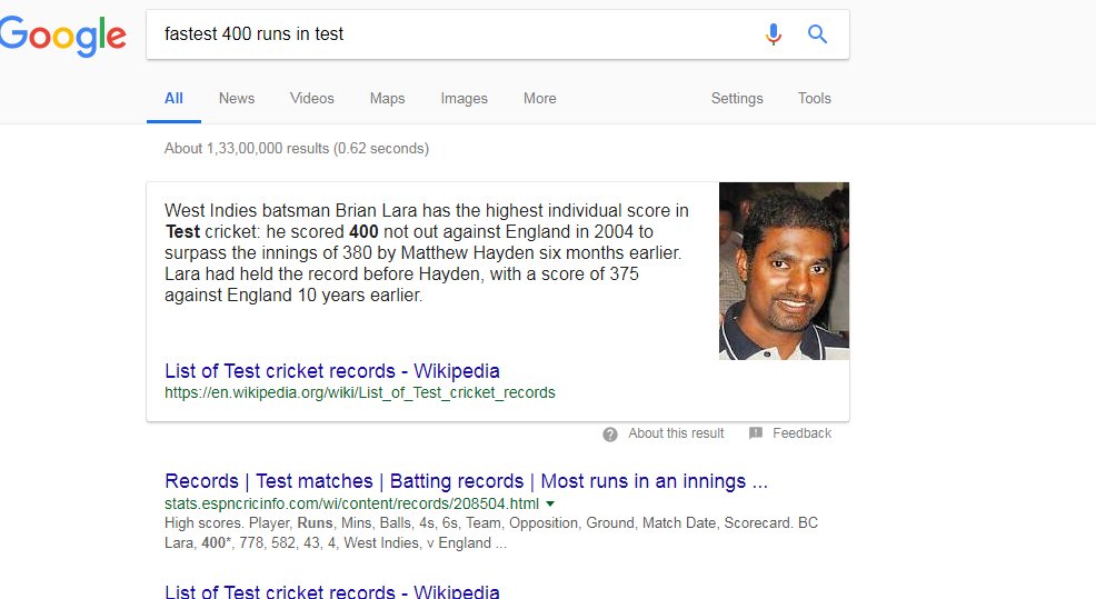 ramzzz72529's tweet image. @MuttiahMurali  Hi legend , Google thinks you are Brian lara #googlefailed #fasaak 🤣🤣🤣🤣