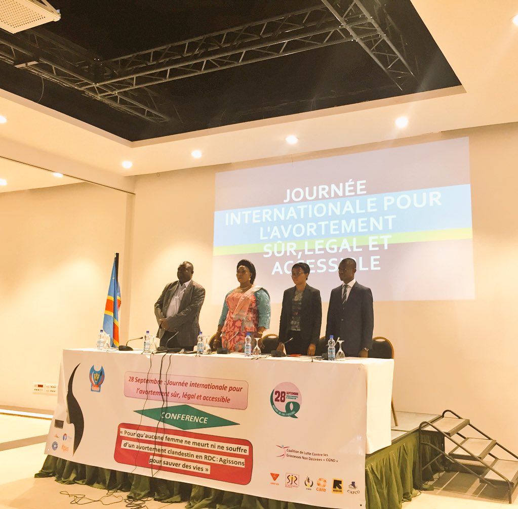 Jeanne_hfz's tweet photo. #28sept débute à Kinshasa: journée internationale pour #avortement sûr, légal. Merci #MinGenre pour la plate-forme et @CoalitionGnd pour des années d’effort et de lutte #JeResisteNousPersistons #maputoProtocol #LetsTalkAbortion https://t.co/YaQAzf2Vkj