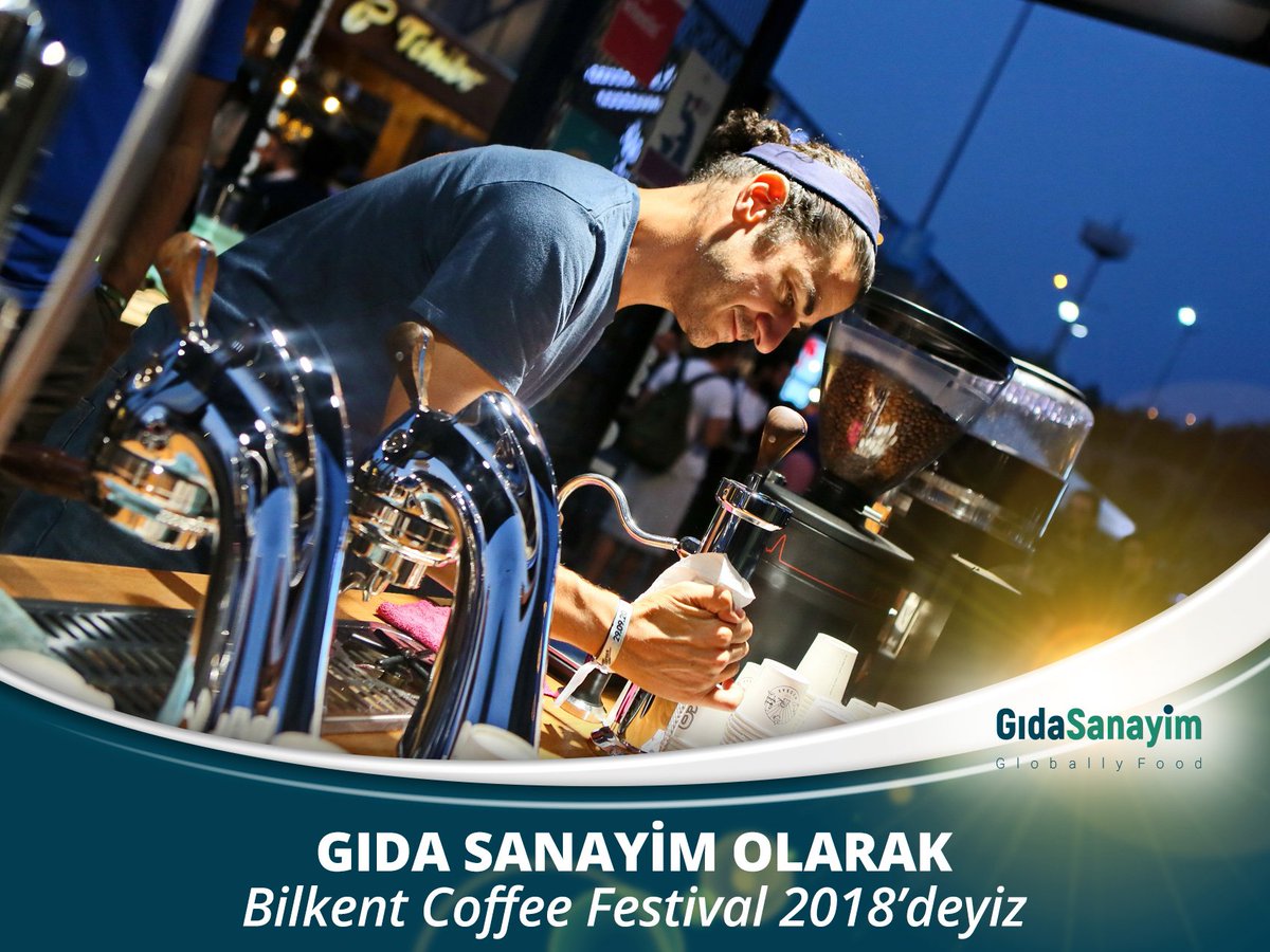 “Kahvenin kaynağına yolculuk“ sloganıyla bu yıl 2.si düzenlenen Ankara Coffee Festivali’nde keyifli seminerler, eğlenceli workshoplar ve 23 canlı konser ile dolu dolu geçecek 3 gün boyunca Gıda Sanayim ekibi olarak Bilkent Station’da hazır olacağız.