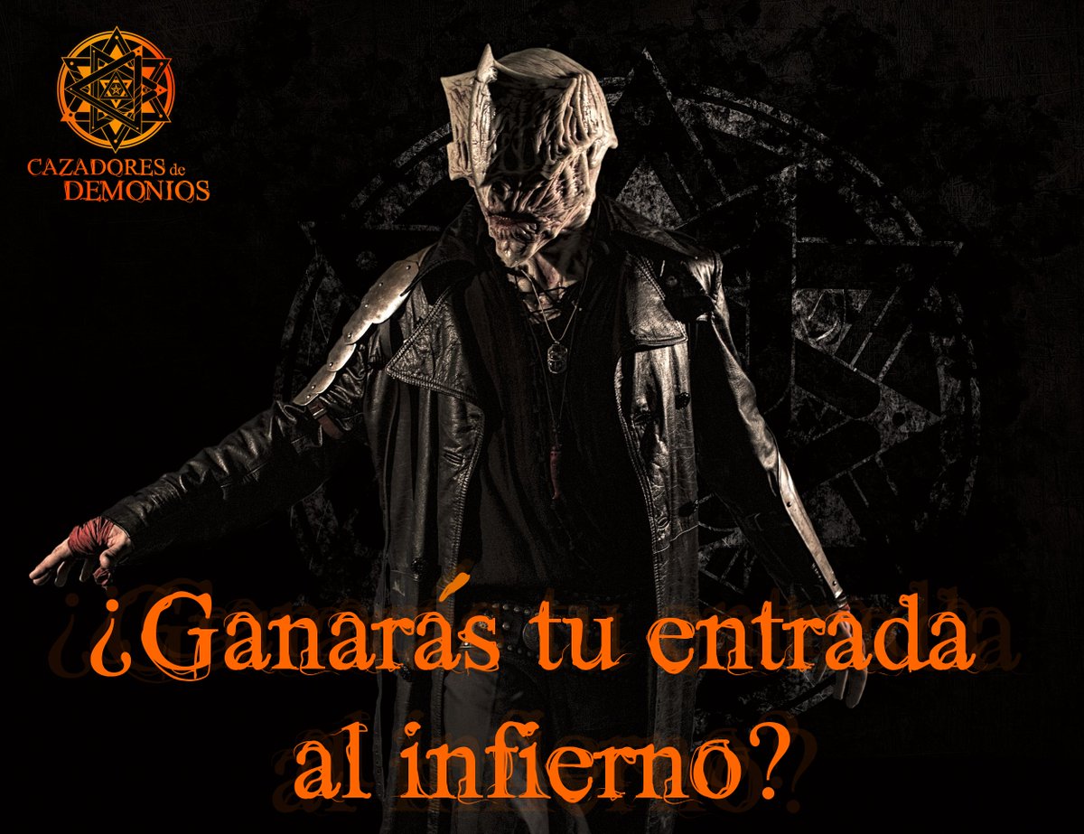 DemoniosRG's tweet image. ¿Quieres ganar dos entradas para nuestro próximo evento? Si tienes claro con quién cazarías, ya sea humano, demonio u ambos, puedes conseguir dos entradas dobles. ¡Entra en nuestro Facebook y únete a la caza! #CazadoresdeDemonios #Únetealacaza #elAngelCaido #Ugena