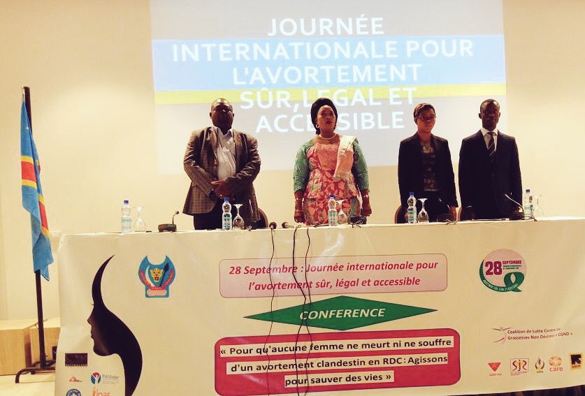 afiamama's tweet photo. Nous participons à l’activité qui marque la journée internationale #avortement sûr, légal
Avec S.E Mme Chantale Safou #MinGenre et @CoalitionGnd
Le résultat du travail en synergie des années pour l’application #maputoProtocol #LetsTalkAbortion
@IpasOrg @annytenga @tunawezacongo https://t.co/pLdOTzkk8E