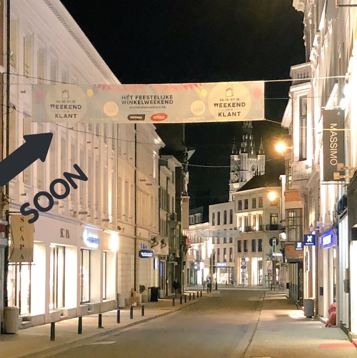 UnizoGent's tweet image. Nog 1 week wachten voor het #weekendvandeklant @Stadgent @UNIZOvzw @comeos_nl