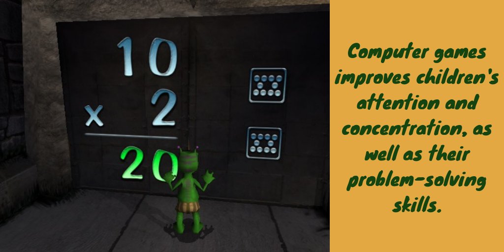 Compudemiks's tweet image. Computer games improves children&apos;s brain speed, helps them solve problems faster. Luckily Compudemiks package includes lots of educational games. #FunFact #FridayFun #computer #games buff.ly/2FAxAGl