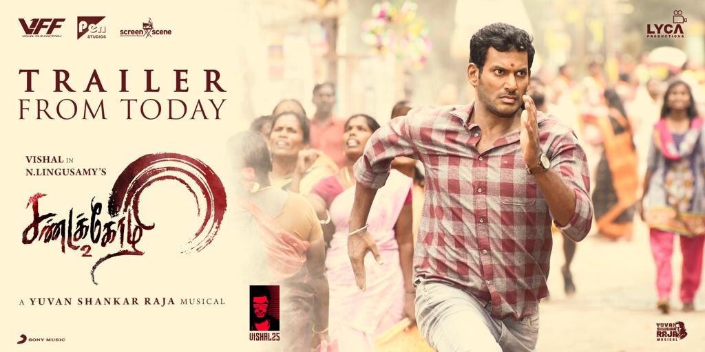 24GoogleFIlms's tweet photo. #Sandakozhli2 trailer will be out today evening @VishalKOfficial @KeerthyOfficial @dirlingusamy @varusarath @thisisysr⁩ ⁩ https://t.co/7GynqgjJwS