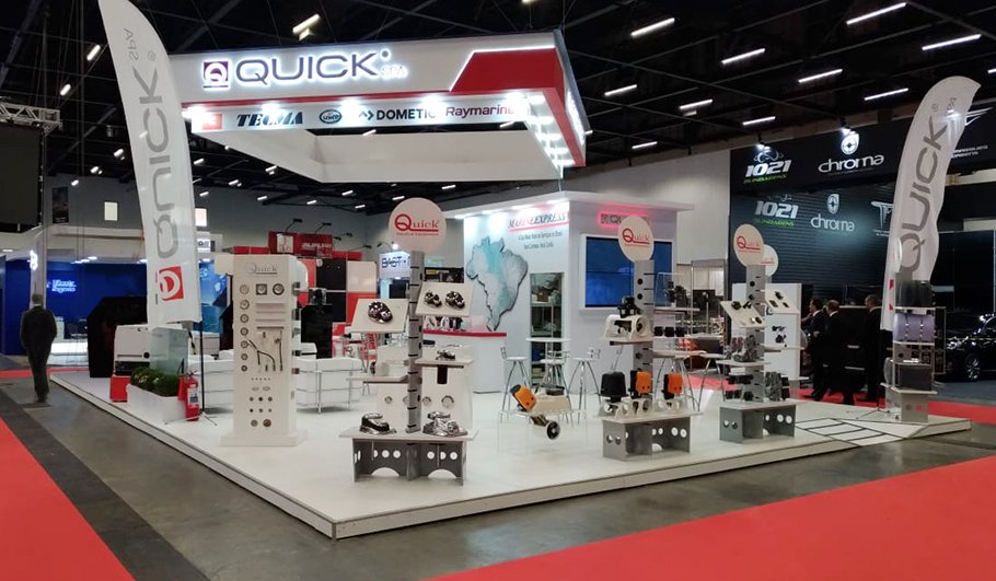 QuickItaly's tweet photo. After Cannes, Southampton and Genoa, we are now in Brazil at the São Paulo Boat Show.
Come see us at Stand P31!
#goquick #saopauloboatshow #stabilizers #ledlighting #thrusters #windlasses #boatshow https://t.co/WZX3zdCAaY