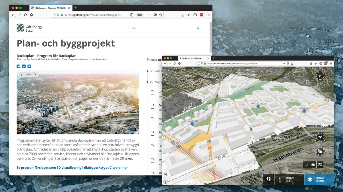 Agency9's tweet photo. Planning for #Backaplan was published and promoted by @Goteborgs_stad in #CityPlanner, read more via their planning page (https://t.co/6AD9FoCNqh) and check out the live project (https://t.co/2xRBC8f7av) – links in Swedish 🇸🇪 #gothenburg #göteborg #urbanplanning https://t.co/TxN8PJl99C