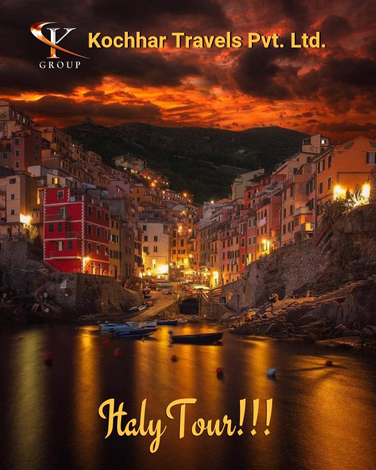 KochharTravel's tweet image. Italy Tour with Kochhar Travel Pvt. Ltd.
#InternationalTours&amp;amp; #Packages 🤩🤩

Add a package of smile into your life...💓
#CustomizedPackage 
any thing and everything related to travel under one roof @KochharTravel Contact us at : +91-11-42561100 or Reservations@k-group.in