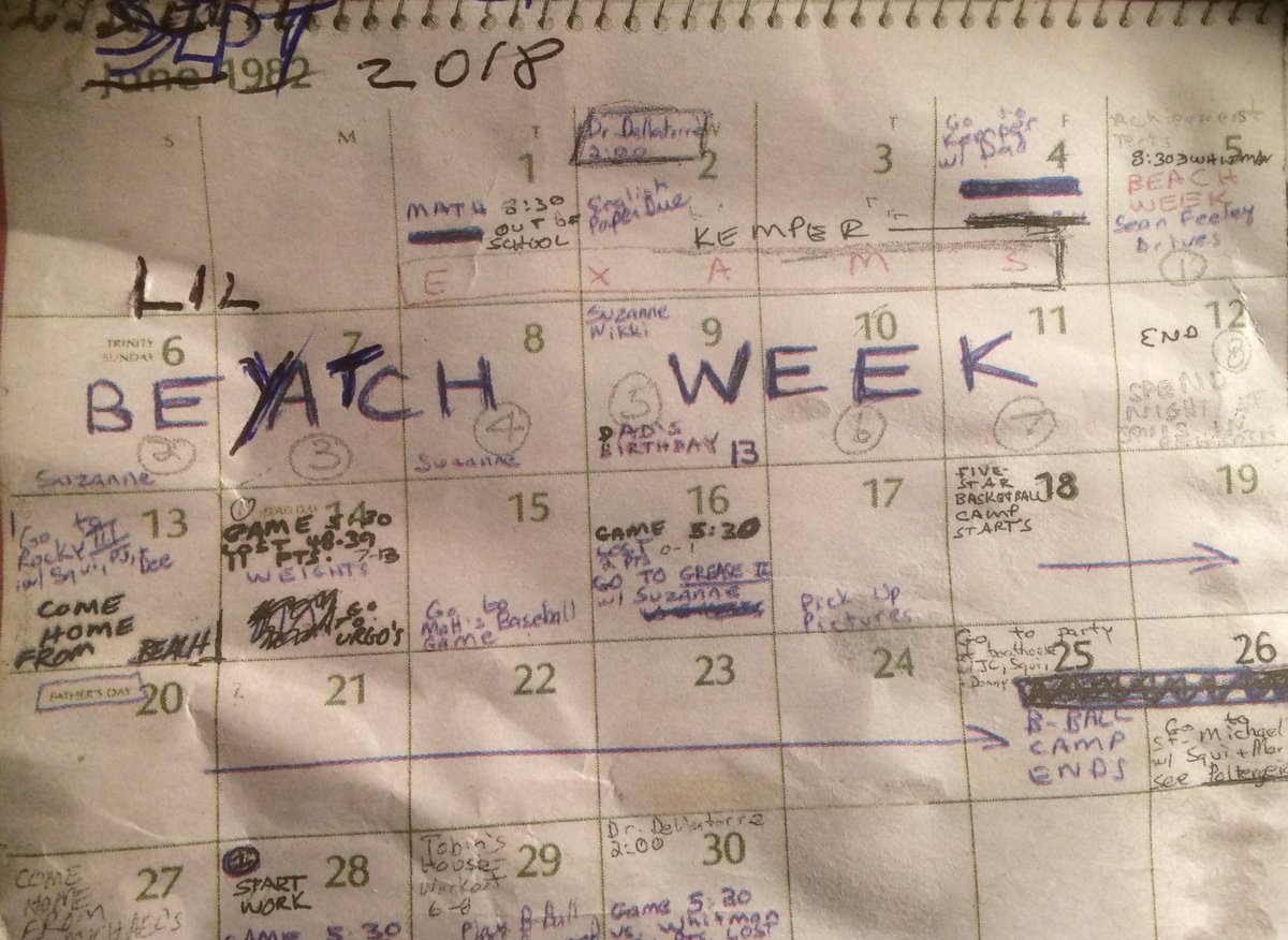 billyjam's tweet photo. @harryallen + his updated Jun 1982 to Sep 2018 calendar https://t.co/HL2njrrdd9