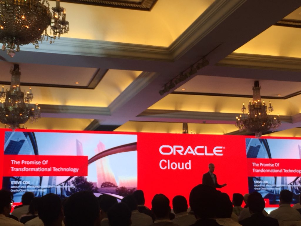 Monicasrivastav's tweet photo. GDP in US can be increased by $2 Trillion if new tech is adopted by enterprises #OracleImpact #OracleCloud - Steve Cox @Oracle_India #LetsGetSaaSy https://t.co/98dPWM6LcU