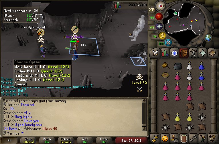 MarinesRS's tweet photo. @JagexArchie @JagexSween @JagexAsh 
I'm not a popular streamer so I won't get any attention to this problem. These 3-4 accounts have continuously ragged myself and other clanmates. RSNs M L L O, Fizoo, and Num 0o0nee. Its been 12hrs with crystal bows/tents https://t.co/HEDn2Bhu3J