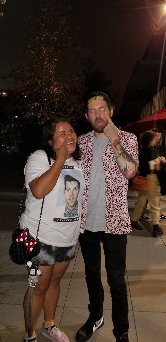 Rejectfreak24's tweet photo. I finally met @DILLONFRANCIS tonight after following him since 2013 and freaked out like a little girl as if I was meeting BSB and NSYNC. LOL! https://t.co/oxL5aXu1qp