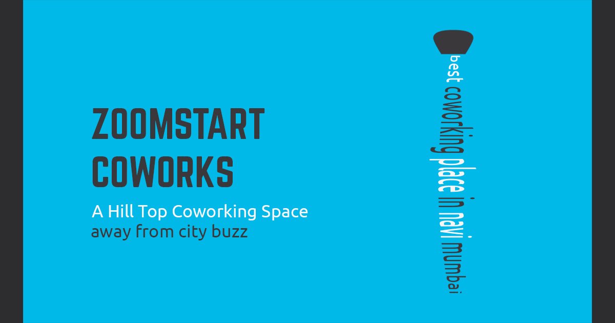 Escape from the hustle and bustle of Mumbai and join ZoomStart Coworks A Hill Top Coworking Space away from the city buzz

For Further Detail Feel free to call +91 9967718483 / 8433983412
Email: info@zoomstartindia.co

#ZoomstartCoworks #Entrepreneurs  #Work #Space  #Grow #Mumbai