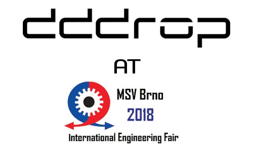 dddrop_3D's tweet photo. #dddrop is also becoming increasingly famous in the Czech Republic, which is why our reseller #SolidVision is present at #MSV2018 from 1 to 5 October: https://t.co/lLwR2FHFGM #3Dprinting https://t.co/iEKThsn3OQ