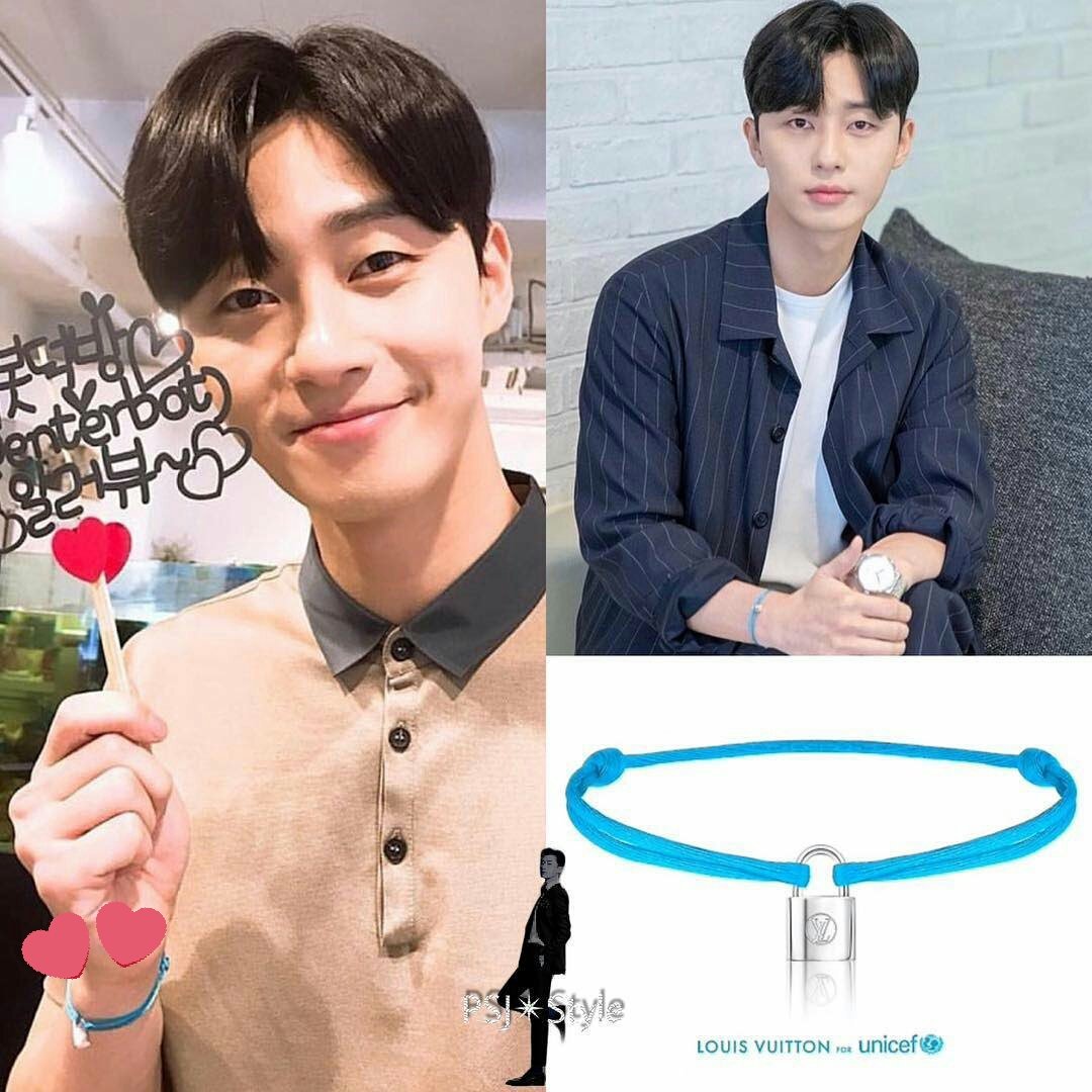 SLOW) ✈EPIC TaehyungⓇ Layoꪜer,BEST SELLING ALBUM! on X: Ohhhh so Taehyung  & Seojoon both wearing a Louis Vuitton bracelet for Unicef  campaign.Wow! Nice nice! A worthy tandemn for a causeI love it! #