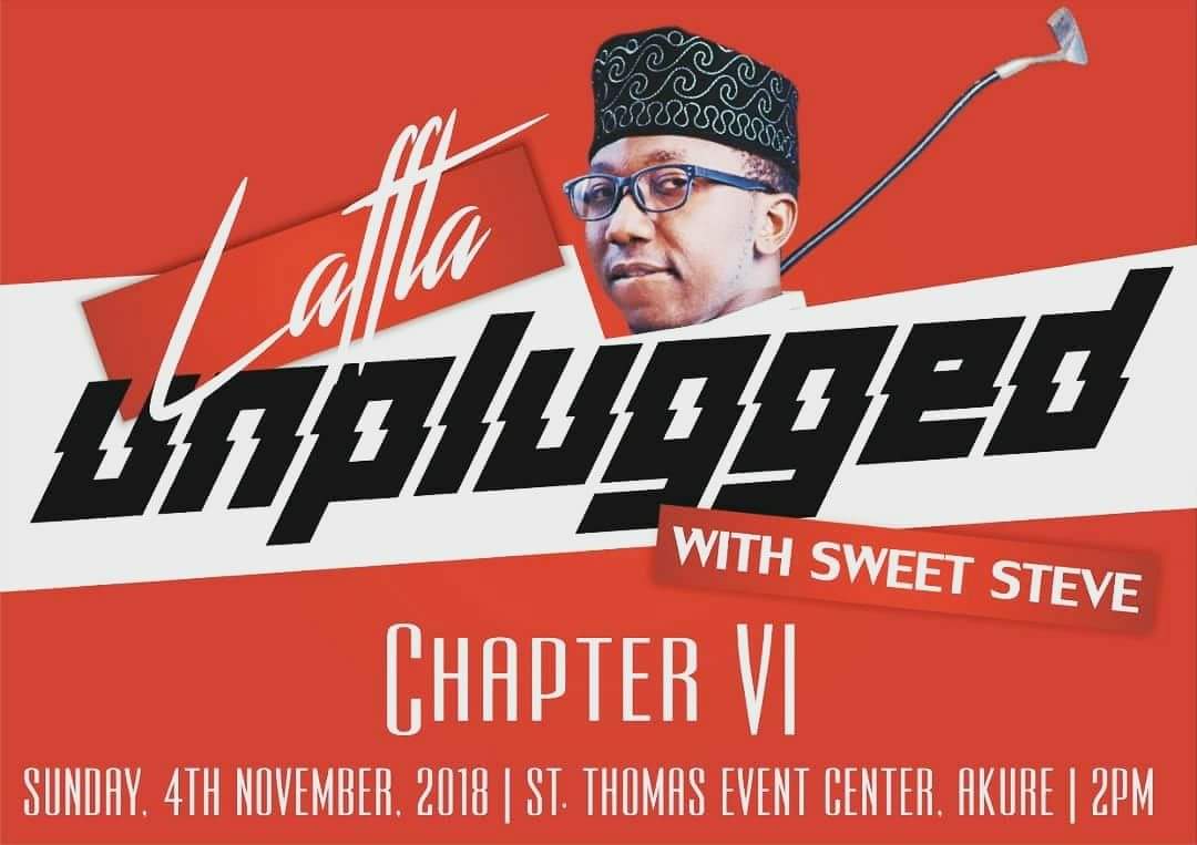 Buqi4real's tweet image. Akure  ,Ondo State, Ekiti State...... Are you ready???

It's happening again it's #Lafftaunplugged  #ChapterVI with @sweeteststeve I told you so 

Cc: @AdigunLaw @Chrisbamidele @AKURECITY @Mibayo