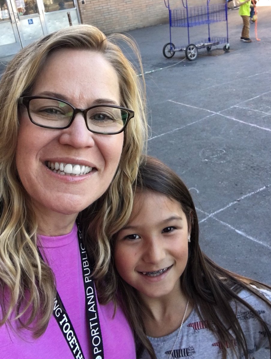 Great day with my new third grade friend at Richmond! #ShadowAStudentPPS