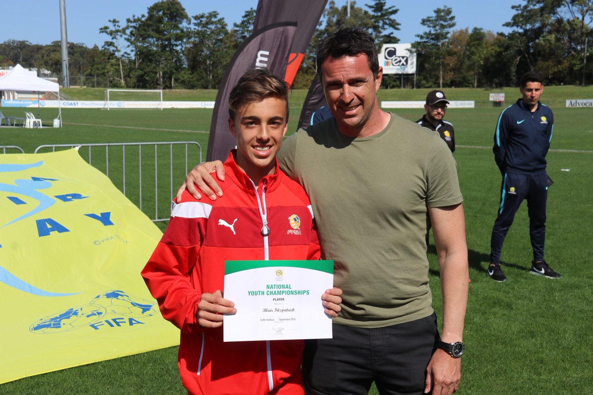 NNSWF's tweet photo. Congratulations to the #FFANYC for Boys Players of the Tournament

13 Years - Morrie Kamara (@footballnsw Blue)
14 Years - Bernard Oliveira (@FFSA1 Red) https://t.co/LiDHnioau5
