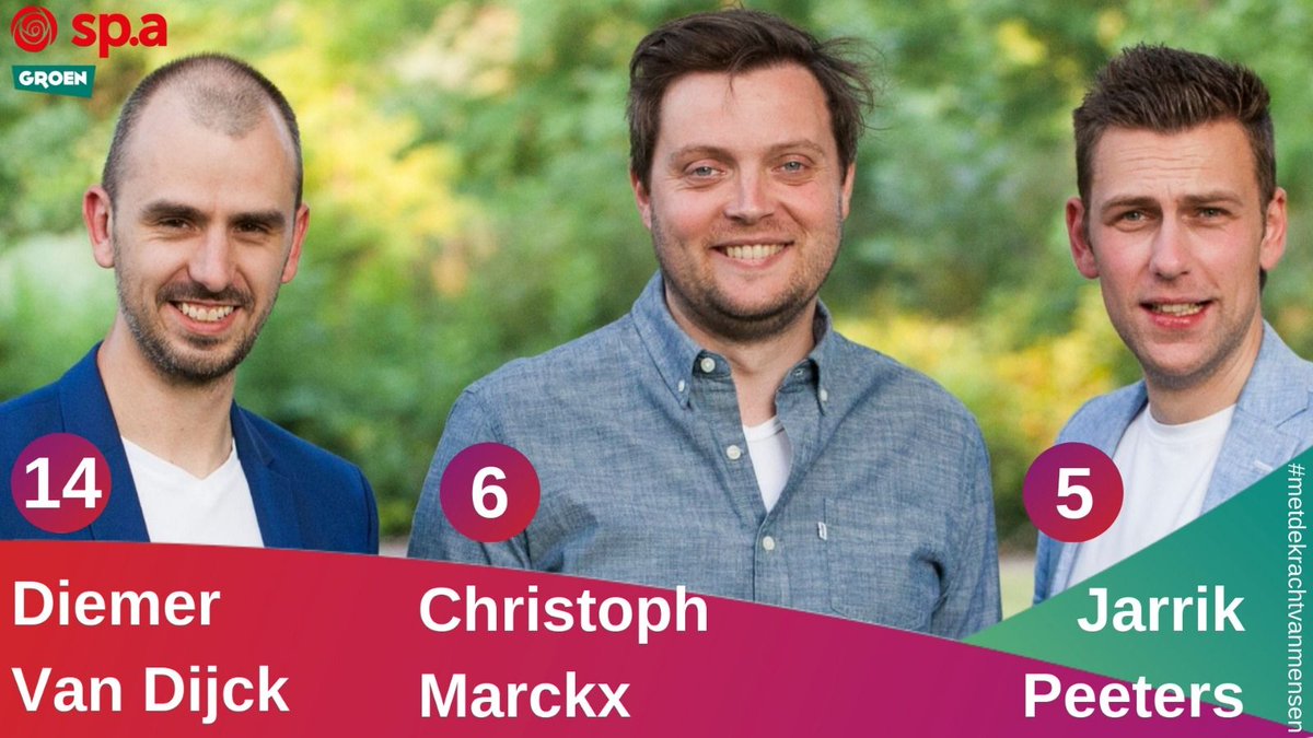 sparumst's tweet photo. Diemer Van Dijck, Christoph Marck en Jarrik Peeters zijn de oude politieke cultuur beu en willen zelf hun schouders zetten onder een dynamisch en sociaal gemeentebeleid. Vanuit hun interesses en talenten zijn zij met hun enthousiasme een wissel op de toekomst. Dankzij uw stem. https://t.co/Va8okiMlg0