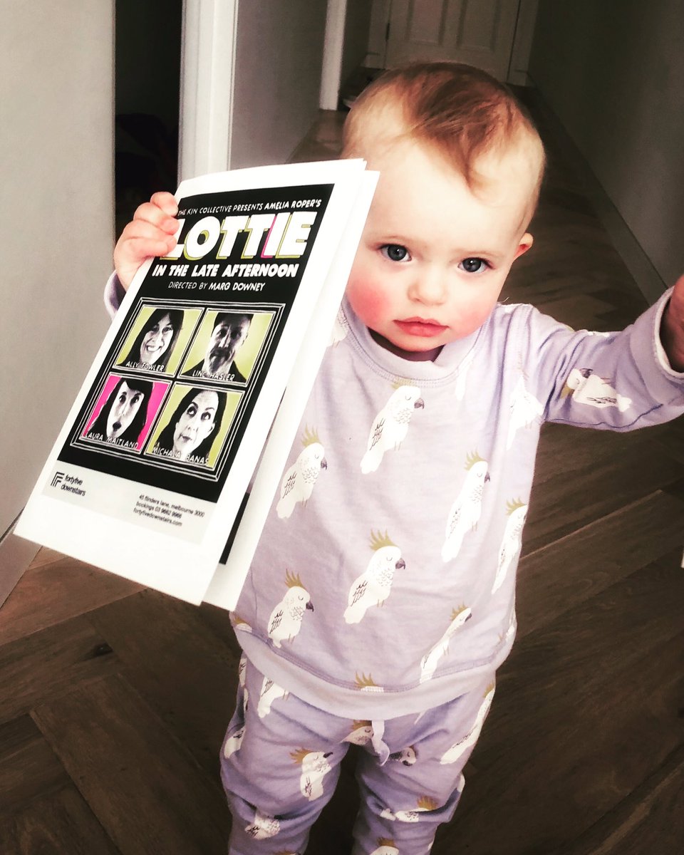 michalabanas's tweet photo. The smallest biggest fan of our show. @kin_collective 
Only 3 shows of Lottie left. Tickets left for tomorrow night only. 
@fortyfive_ds https://t.co/OjNmXZ3YYZ