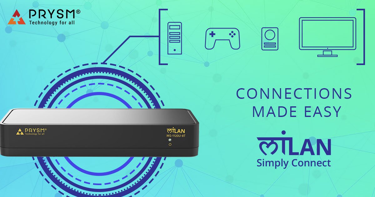 Prysm_Tech's tweet photo. Prysm presents a range of MiLAN Switches for Small Offices and Home Offices. Our switches are manufactured at our ISO certified facility for increased quality and https://t.co/K0aYfUXmKX place an order visit - https://t.co/WE4s8G2aO1 
#MadeInIndia #DigitalIndia #NetworkSwitches https://t.co/hijior2MAe